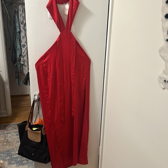 Red cut out dress size medium - Picture 2 of 3